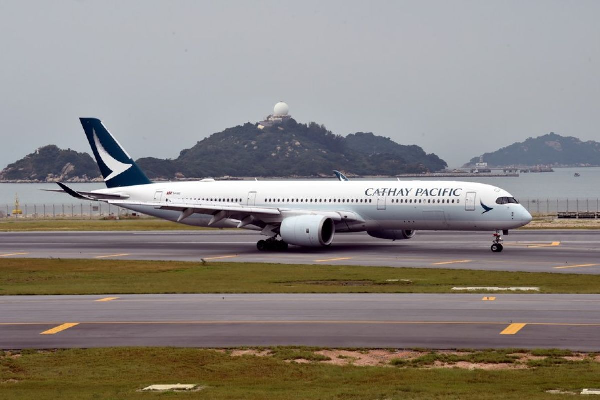 Penumpang penerbangan bandara Hong Kong naik 28 kali lipat Januari