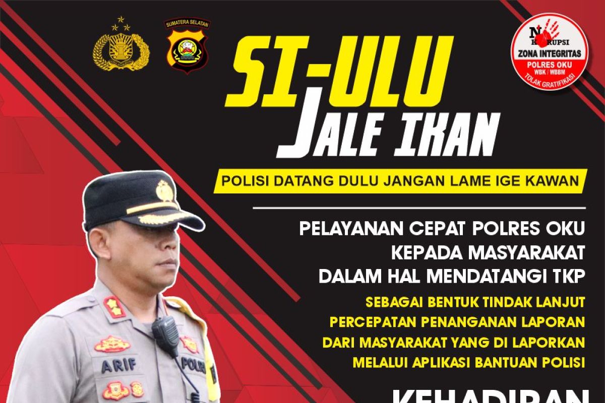 Polres OKU Sumsel luncurkan program Si Ulu Jale Ikan