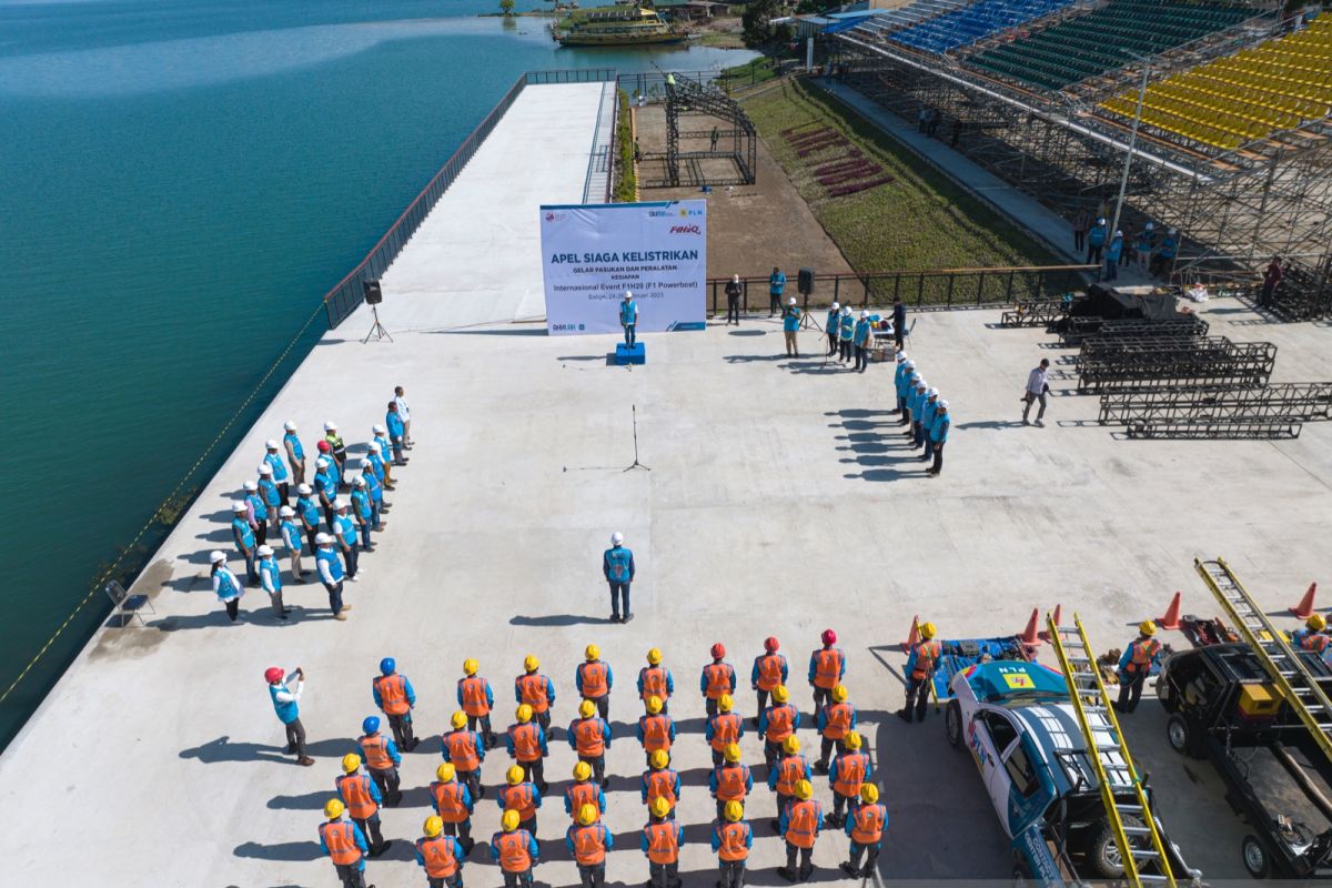 Infrastruktur kelistrikan PLN rampung, siap dukung gelaran F1 powerboat di Danau Toba