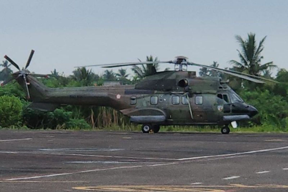 TNI AU Pekanbaru bantu evakuasi helikopter Kapolda Jambi