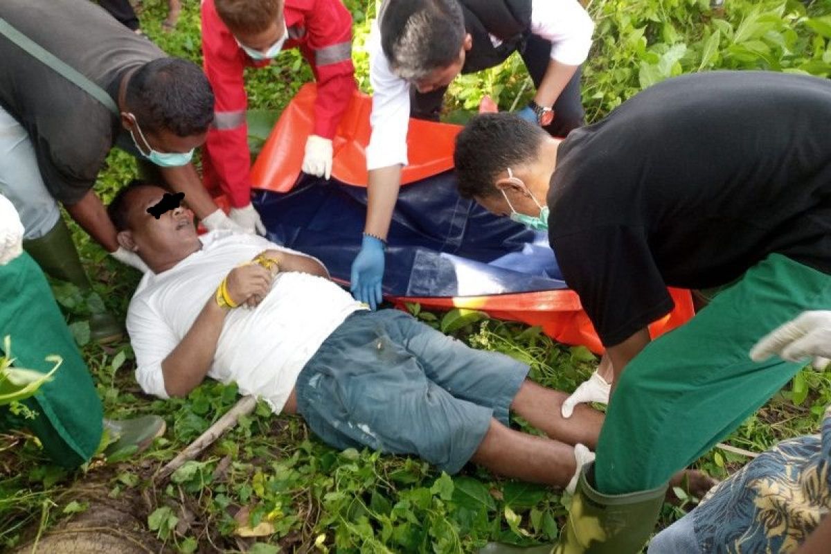 Polisi selidiki penemuan mayat tanpa identitas di kebun warga