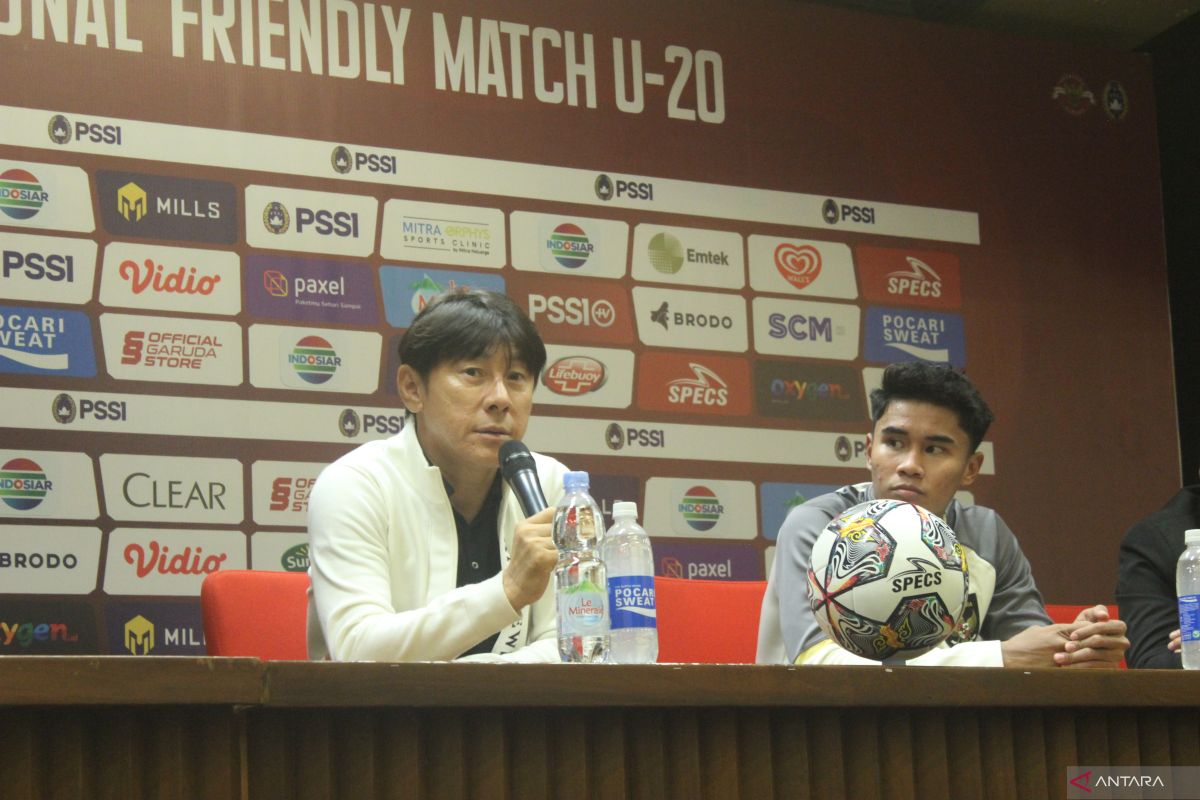 Shin Tae Yong akui masih ada masalah penyelesaian akhir di timnas Indonesia U-20