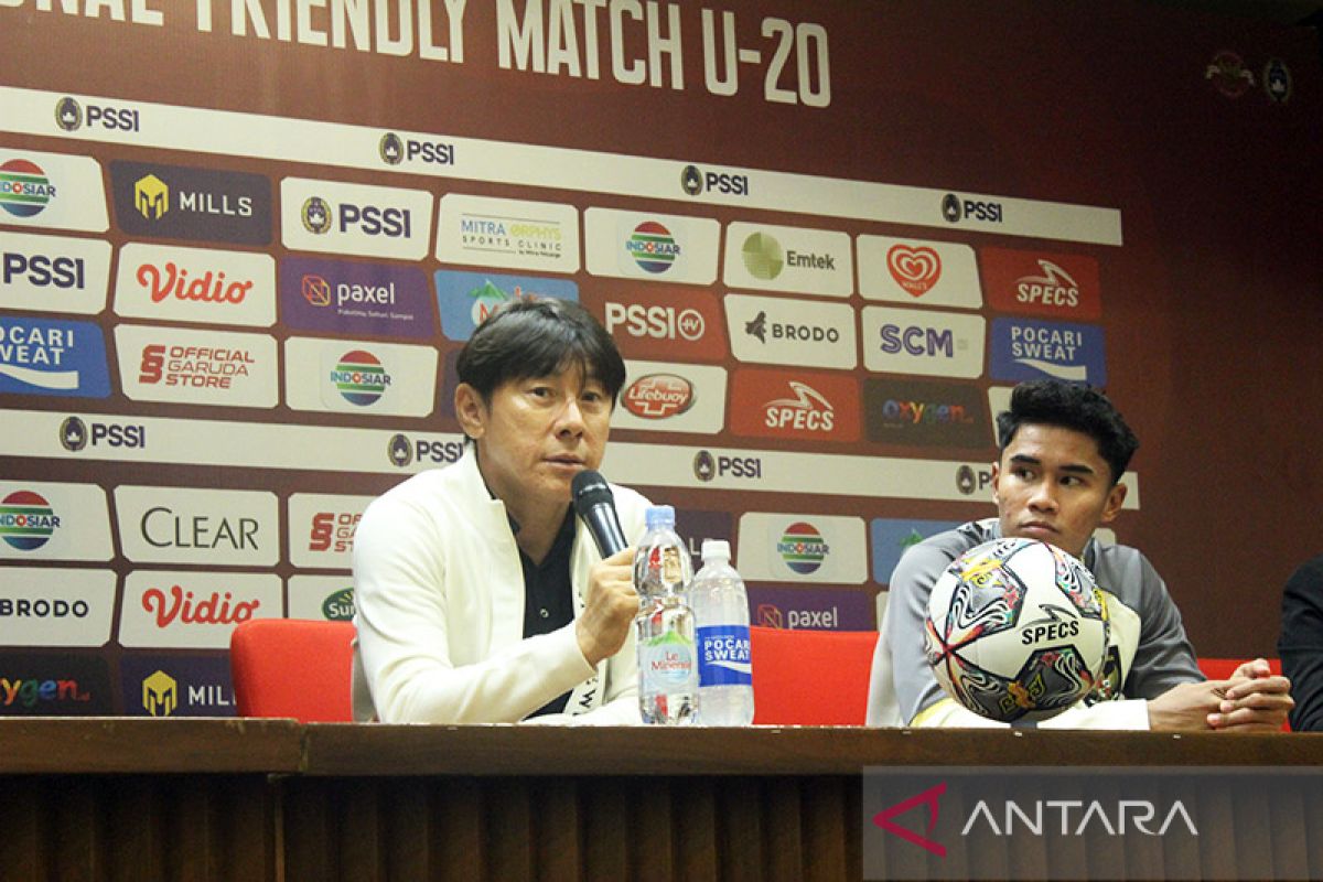 Shin Tae Yong akui masih ada masalah penyelesaian akhir di timnas U-20