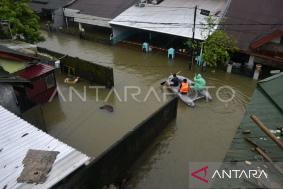 BPBD : Pengungsi dampak banjir Makassar berkurang menjadi 609 jiwa