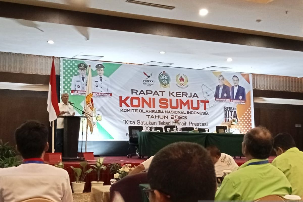 Tiga cabang olahraga resmi menjadi anggota KONI Sumut