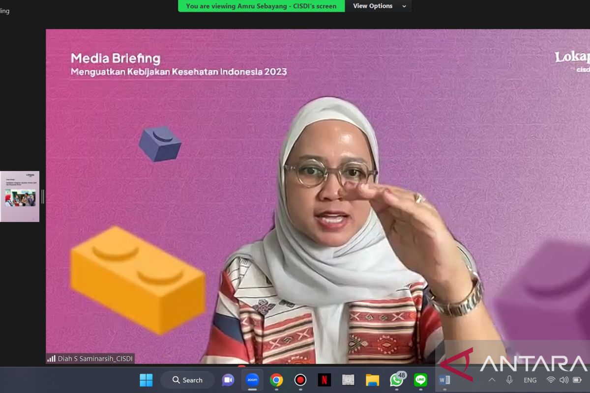 CISDI: Disparitas digital tantangan integrasikan data di SATU SEHAT