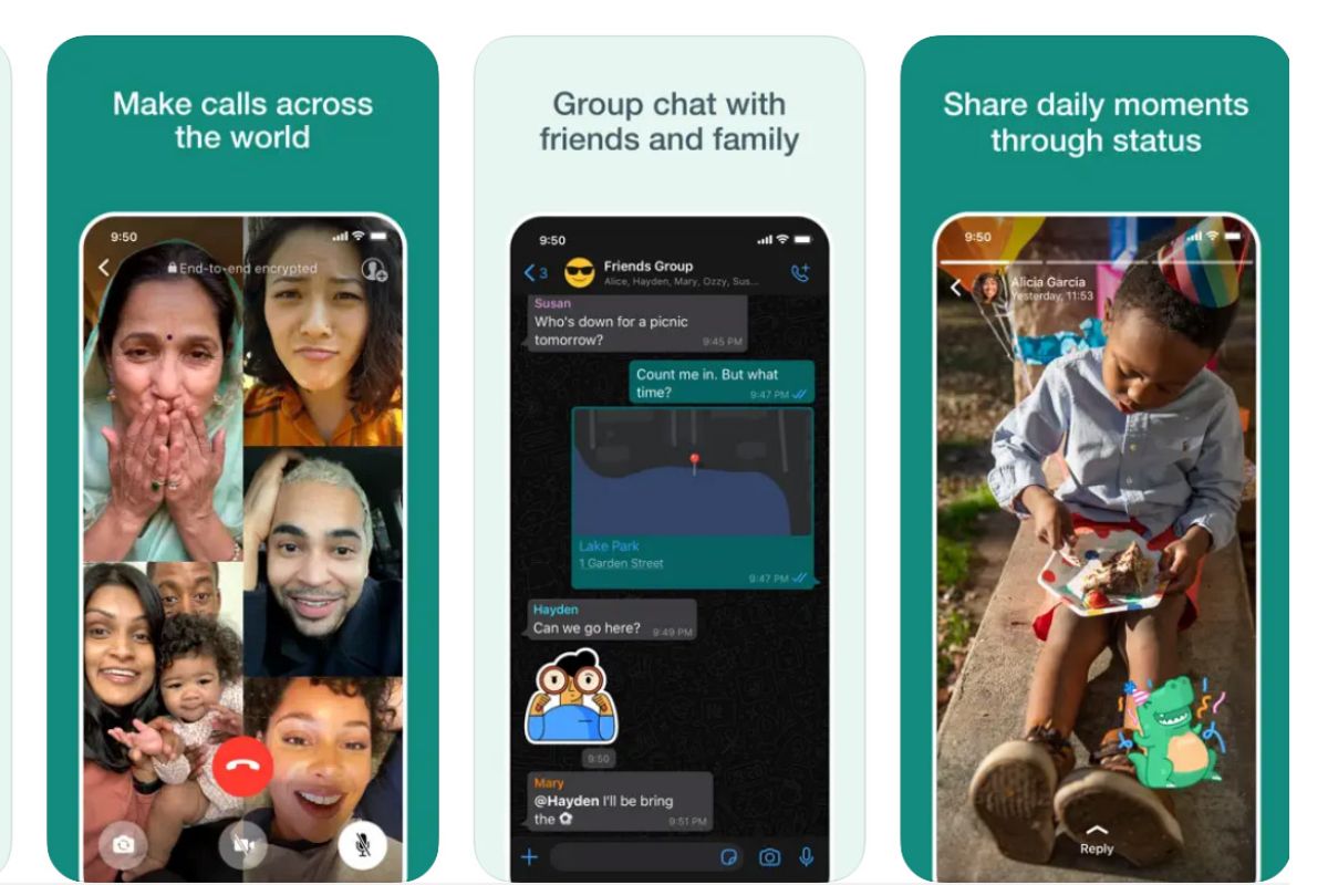 WhatsApp iOS versi terbaru, bisa multitugas saat panggilan video