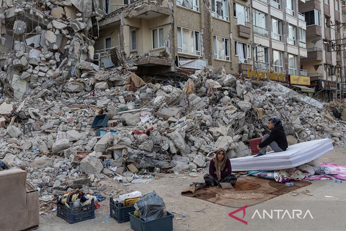 Gempa kembali guncang Turki dan Suriah
