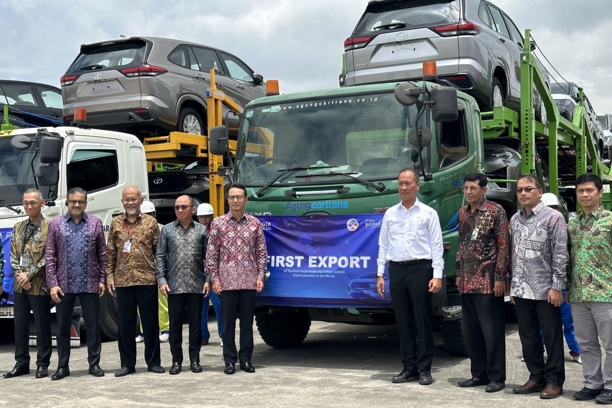 Ministry releases first export of locally produced hybrid vehicle