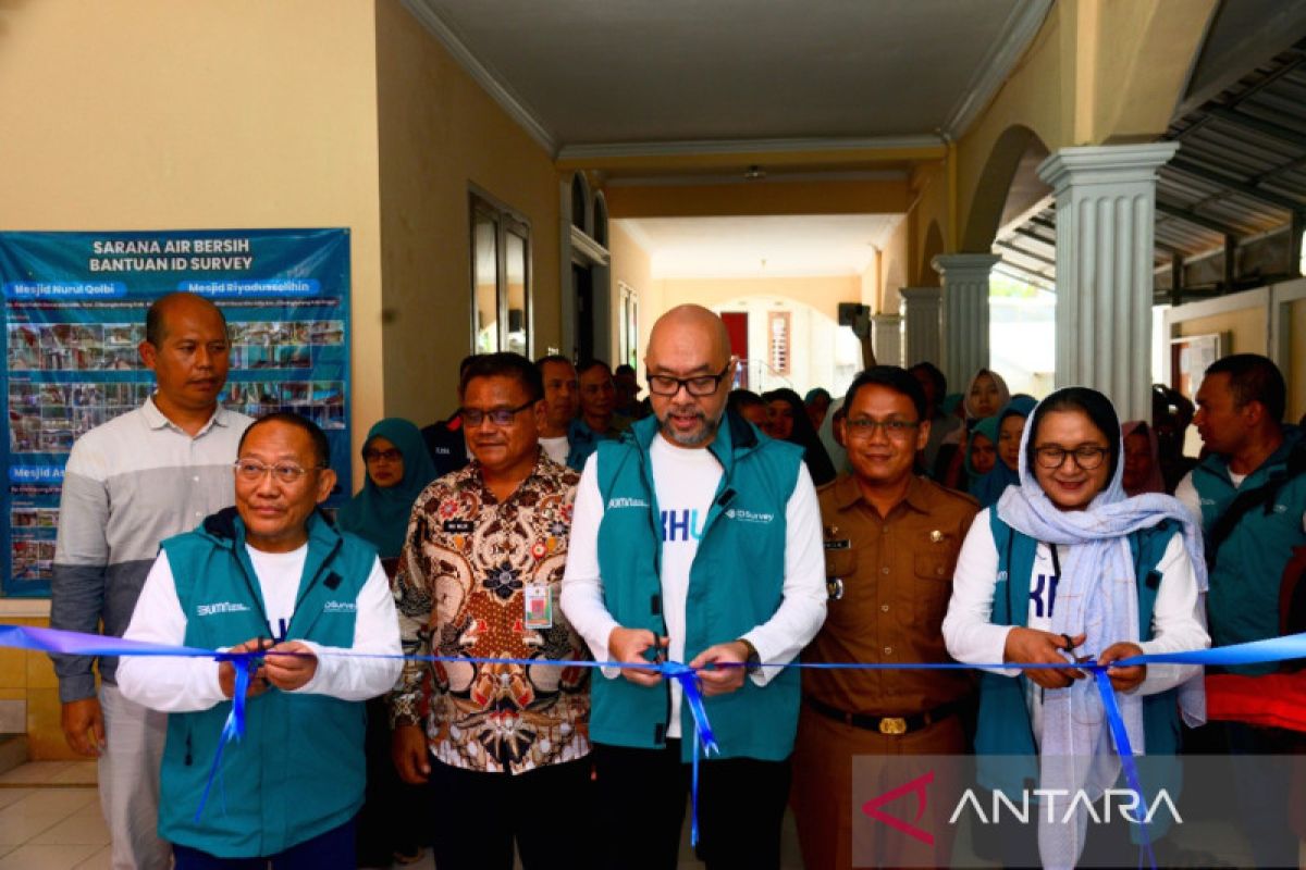 IDSurvey berikan saluran air bersih untuk 1.000 KK di Kabupaten Bogor