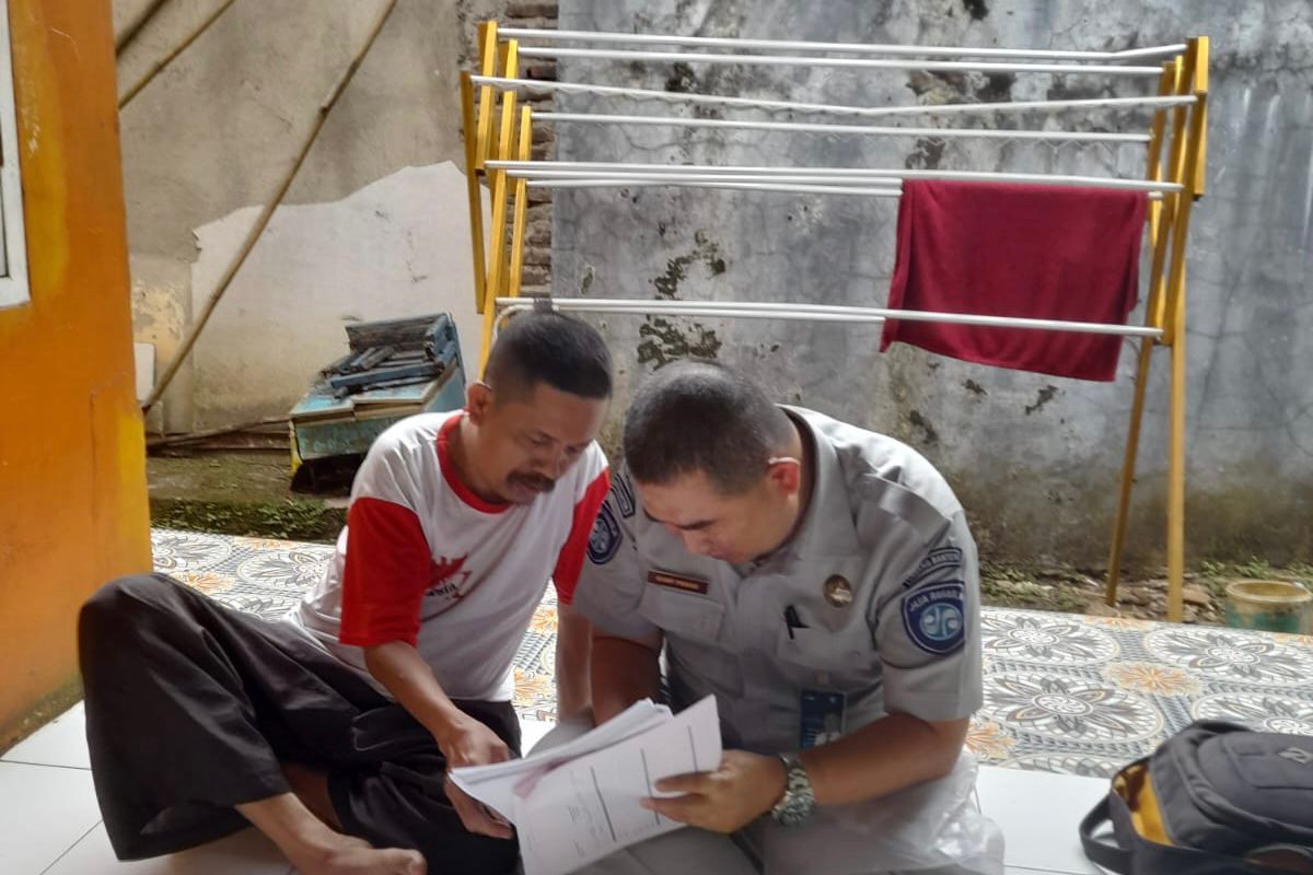 Jasa Raharja Banten Serahkan Santunan Korban Lakalantas di Cipicung Pandeglang