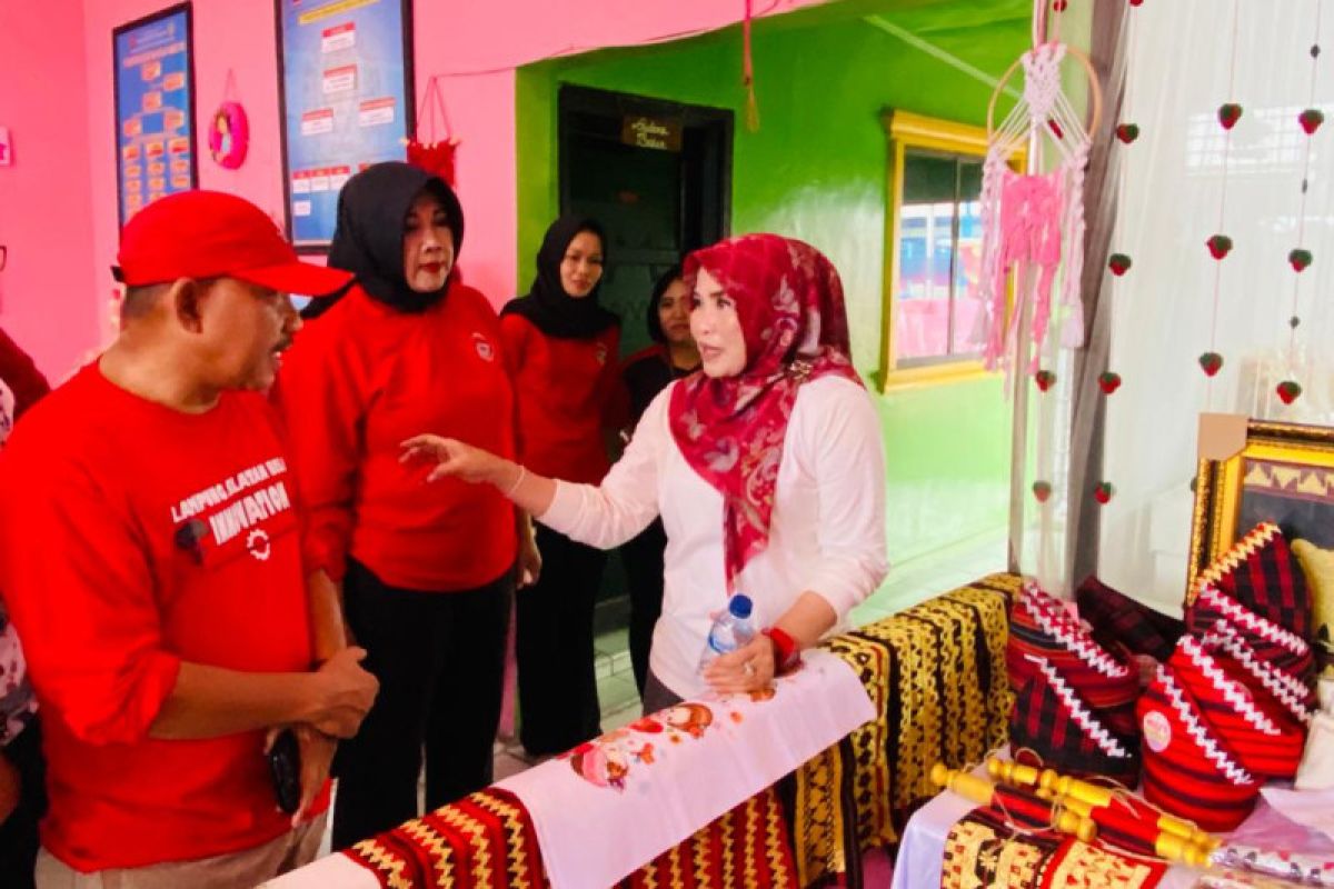 Ketua PKK Lampung Selatan beri semangat narapidana perempuan