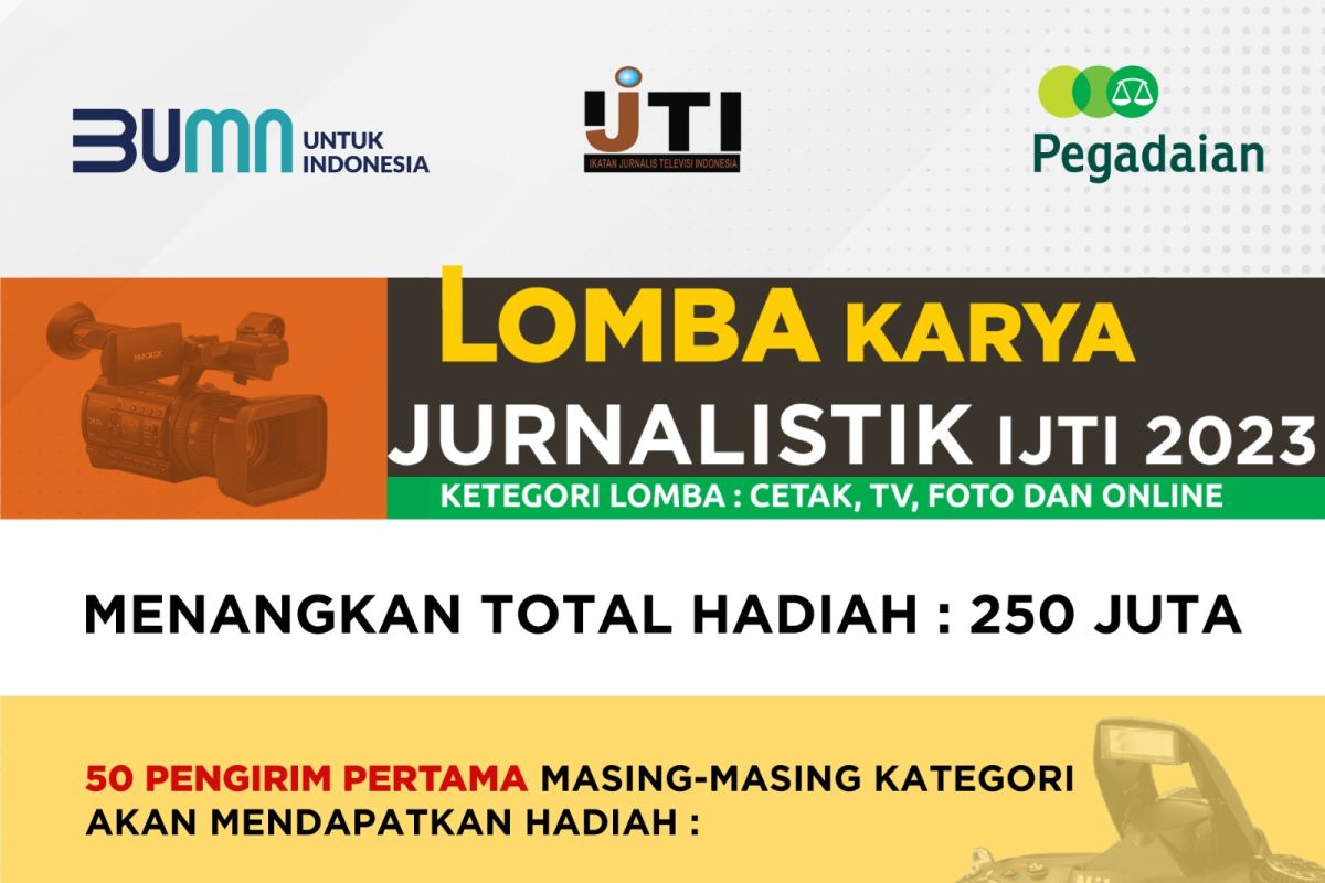 Pegadaian Gelar Lomba Karya Jurnalistik