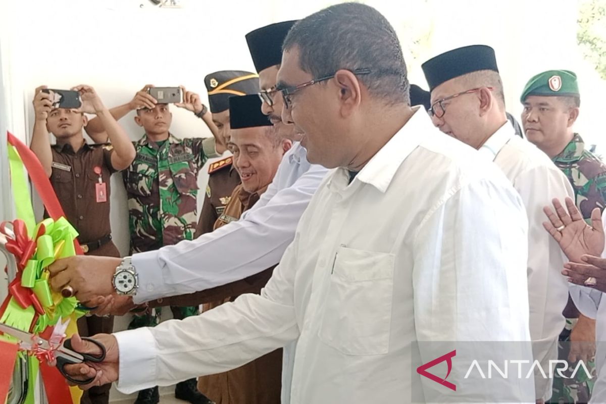 KUA di Aceh Singkil  miliki gedung representatif untuk nikah dan manasik haji
