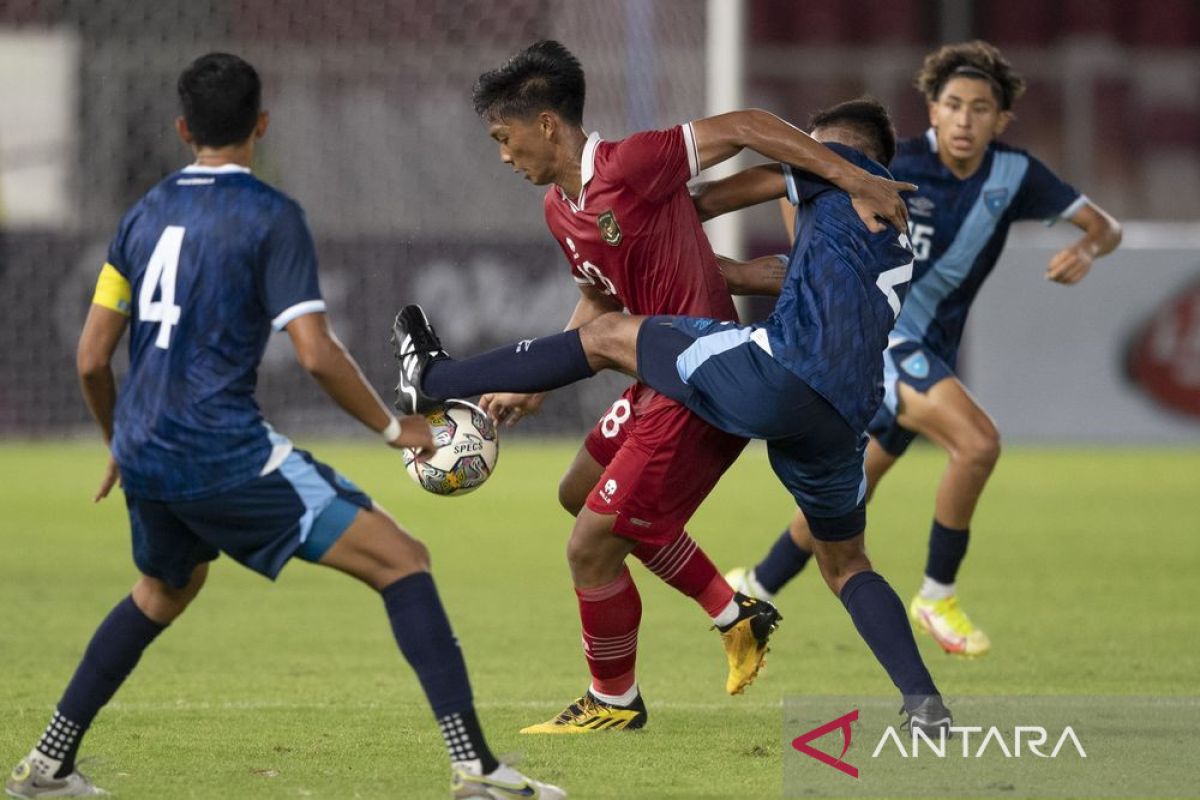 Timnas Indonesia U-20 kalah tipis 0-1 dari Guatemala