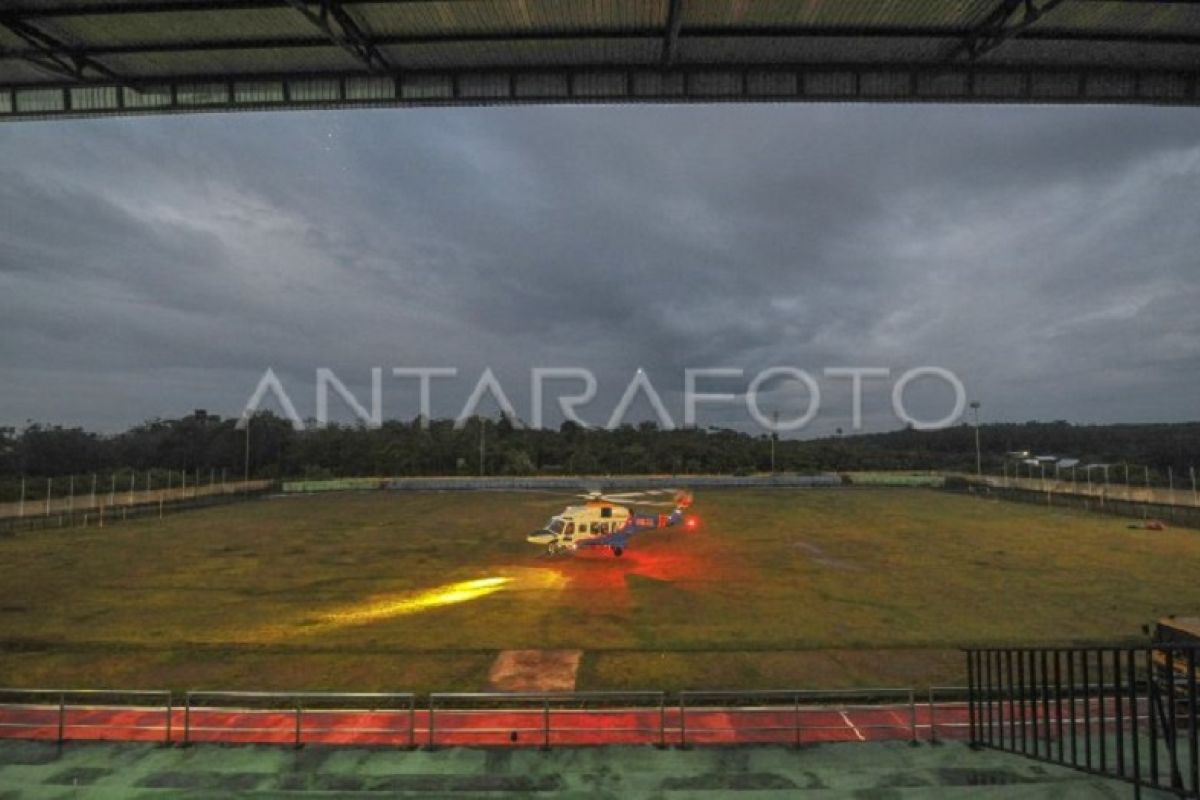 Evakuasi kecelakaan heli di Jambi berlanjut