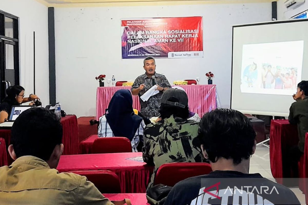 AMAN Bengkulu gelar pelatihan jurnalisme masyarakat adat