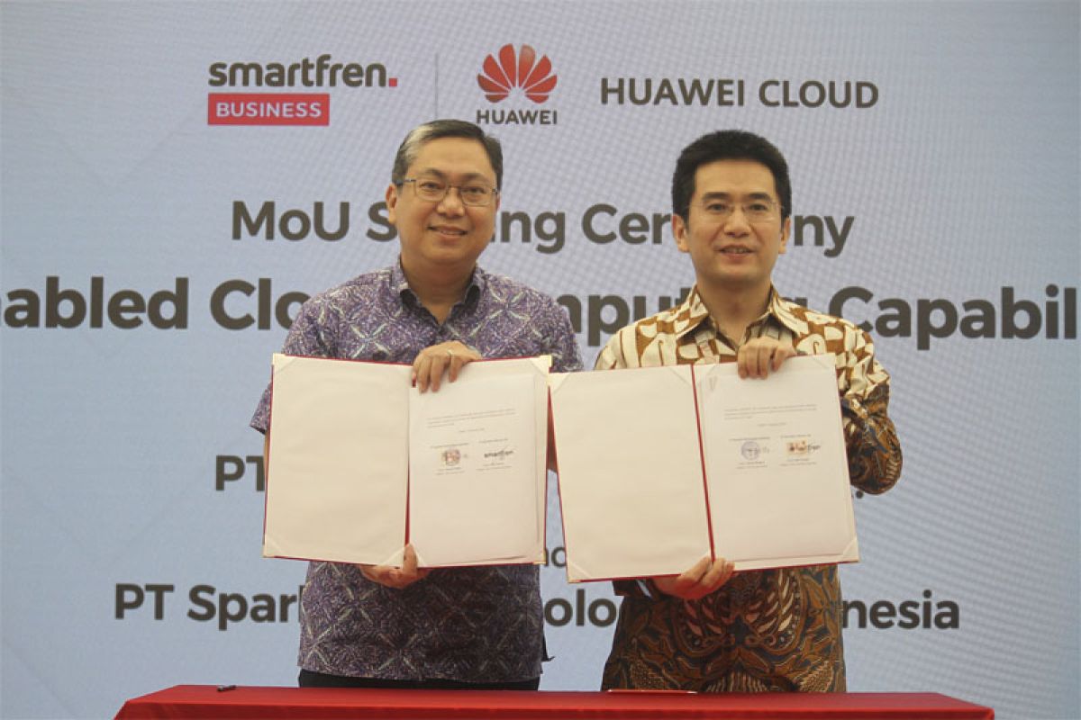 Smartfren gandeng Huawei percepat pertumbuhan digital melalui Cloud