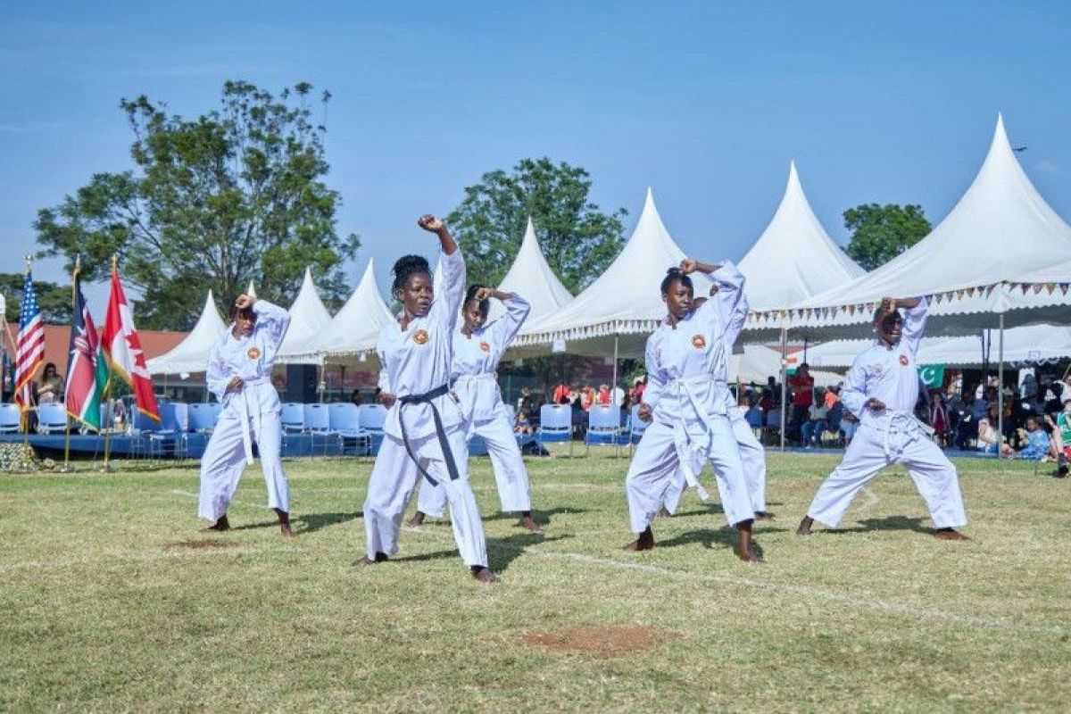 KBRI Nairobi promosikan pencak silat Indonesia kepada siswa sekolah Internasional Kenya