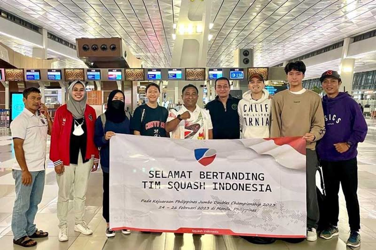 Indonesia kirim atlet ke kejuaraan squash di Filipina