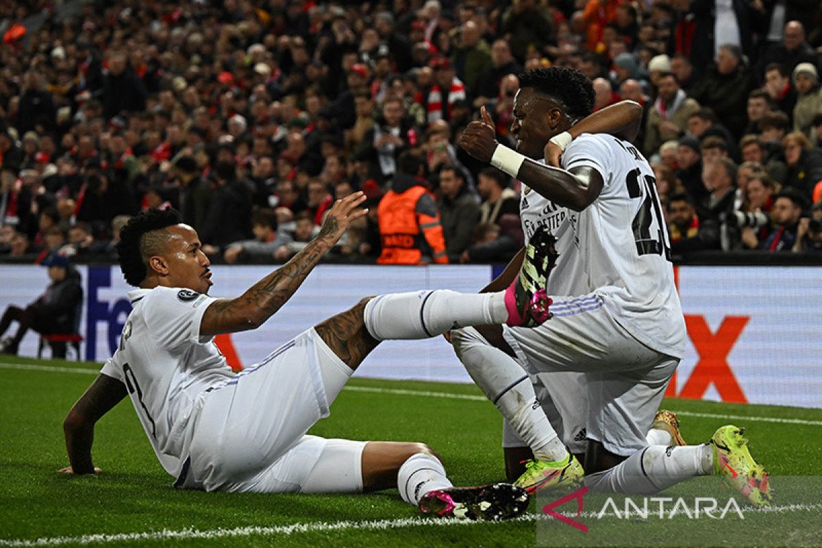 Real Madrid bangkit dari ketinggalan untuk permalukan Liverpool 5-2