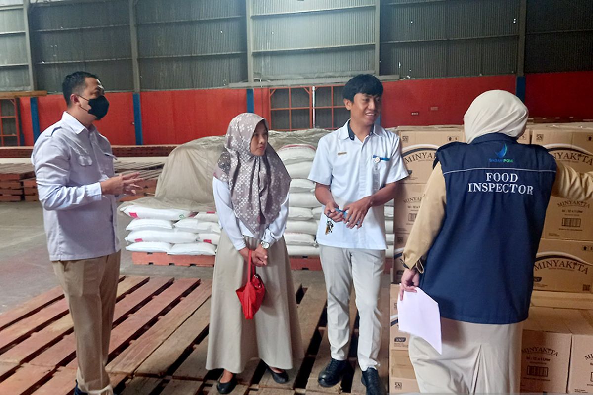 BPOM Gorontalo awasi peredaran pangan di gudang Bulog