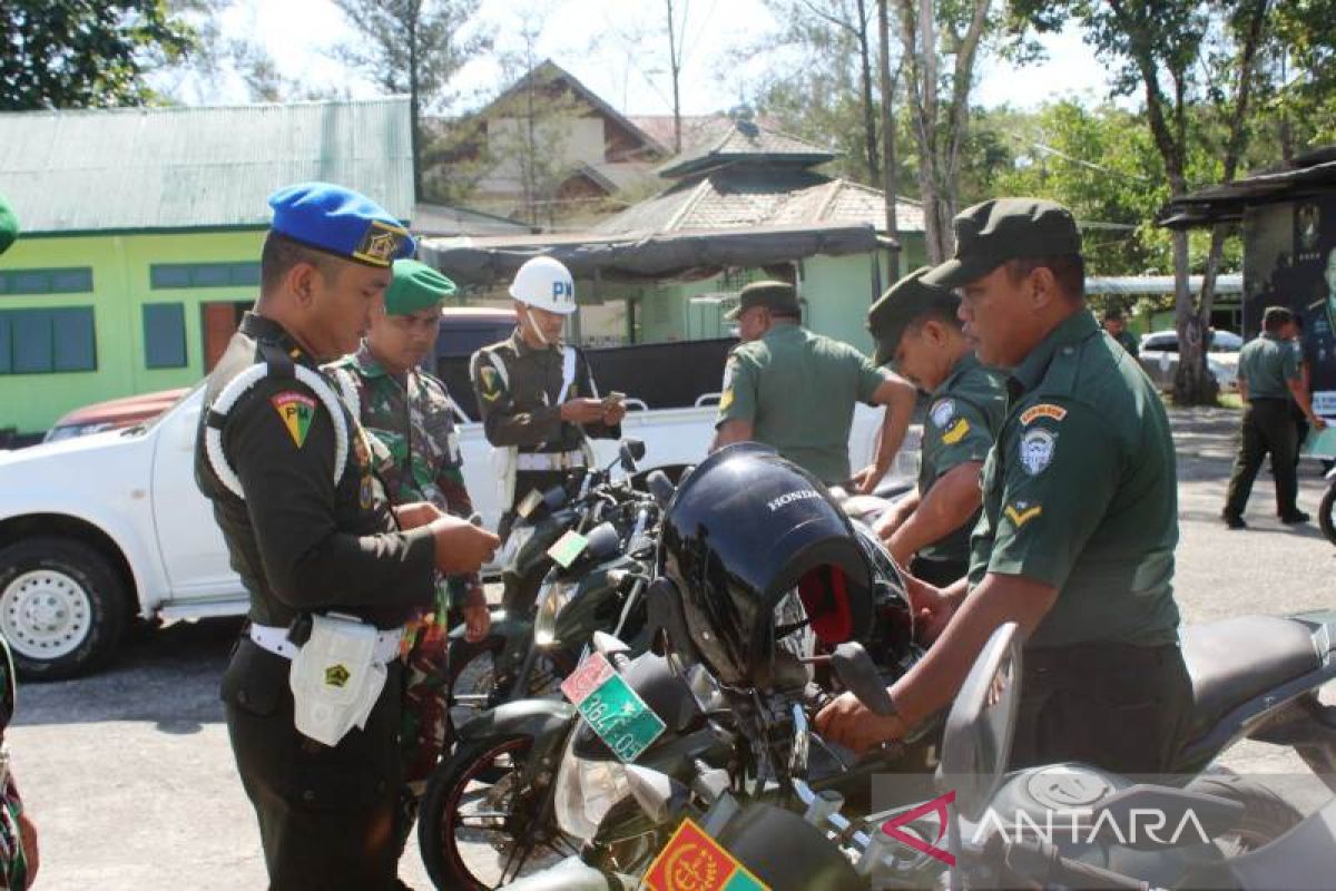 Polisi militer gelar razia terhadap prajurit TNI di Nagan Raya Aceh