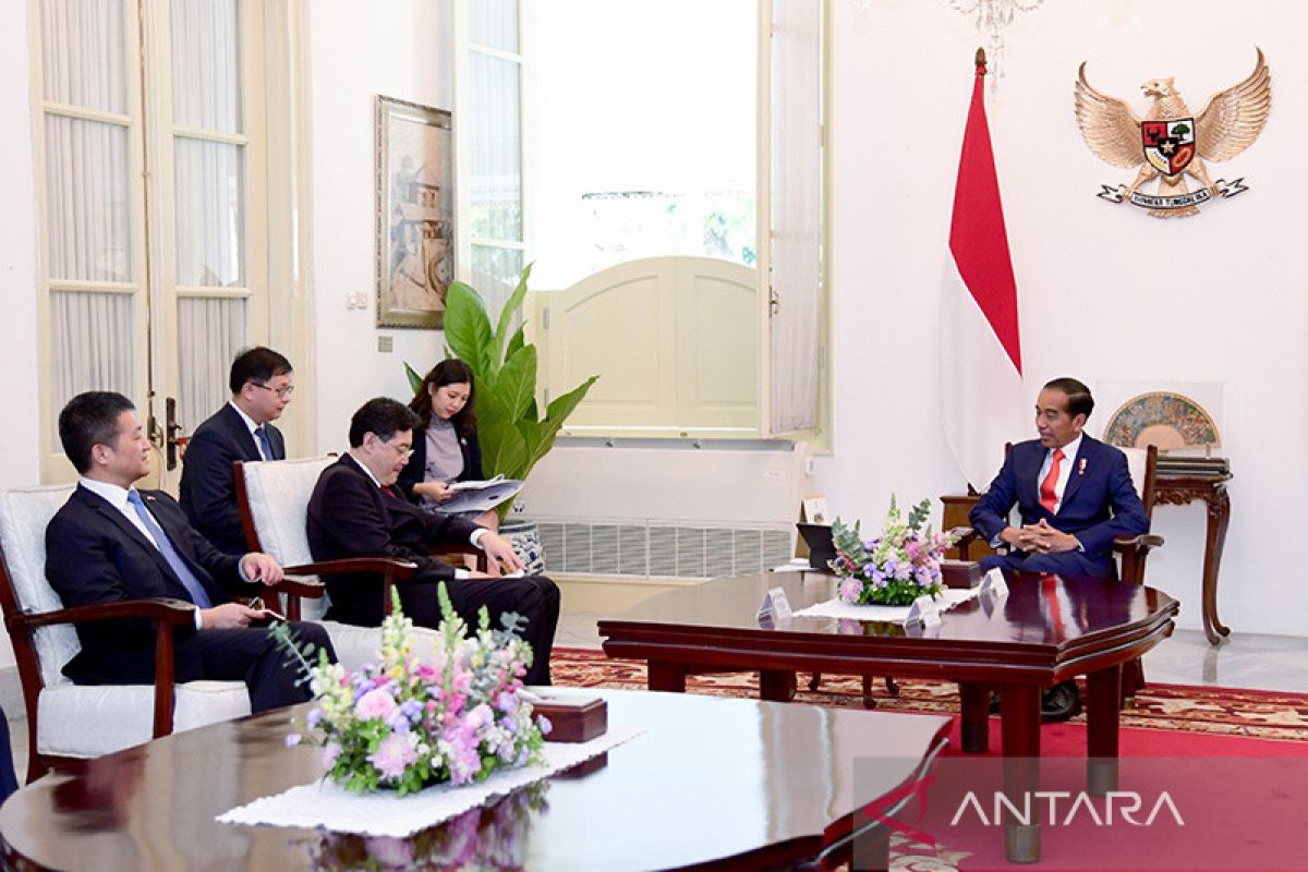 Presiden Jokowi terima kunjungan kehormatan Menlu China