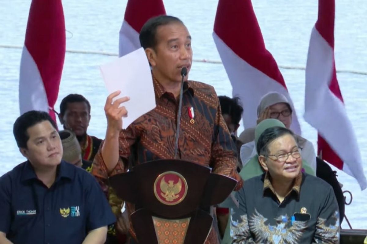 Presiden Jokowi titip jangan telantarkan lahan dibagikan SK-nya