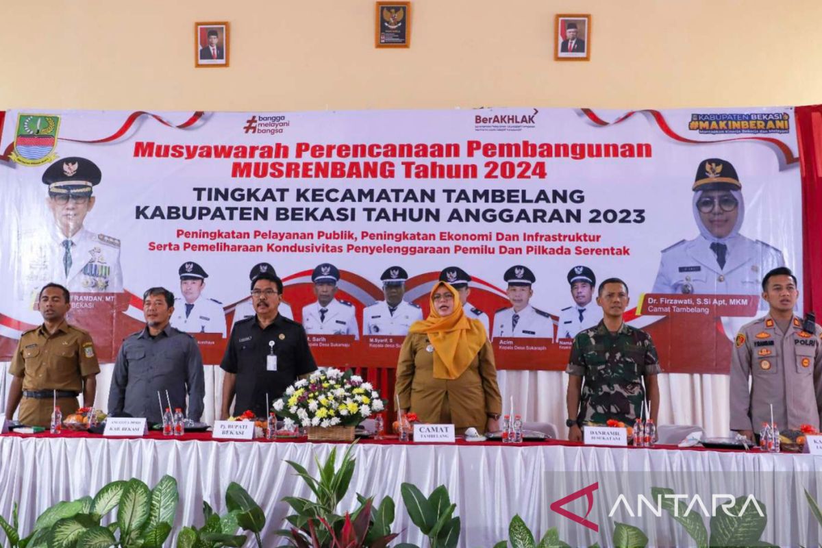 Kabupaten Bekasi tuntaskan Musrenbang 2024 tingkat kecamatan
