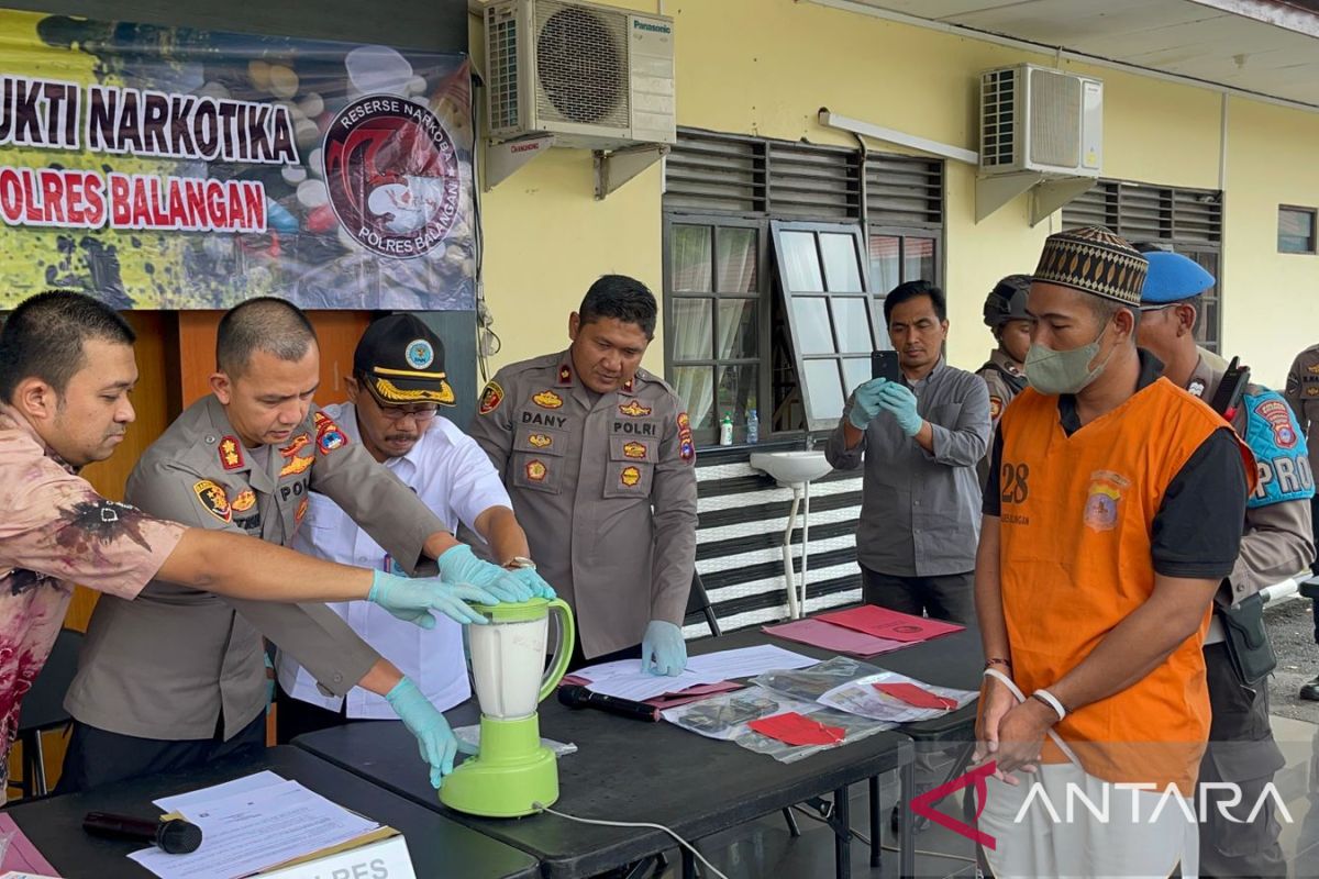 Polres Balangan musnahkan barang bukti 1000 butir Karisoprodol