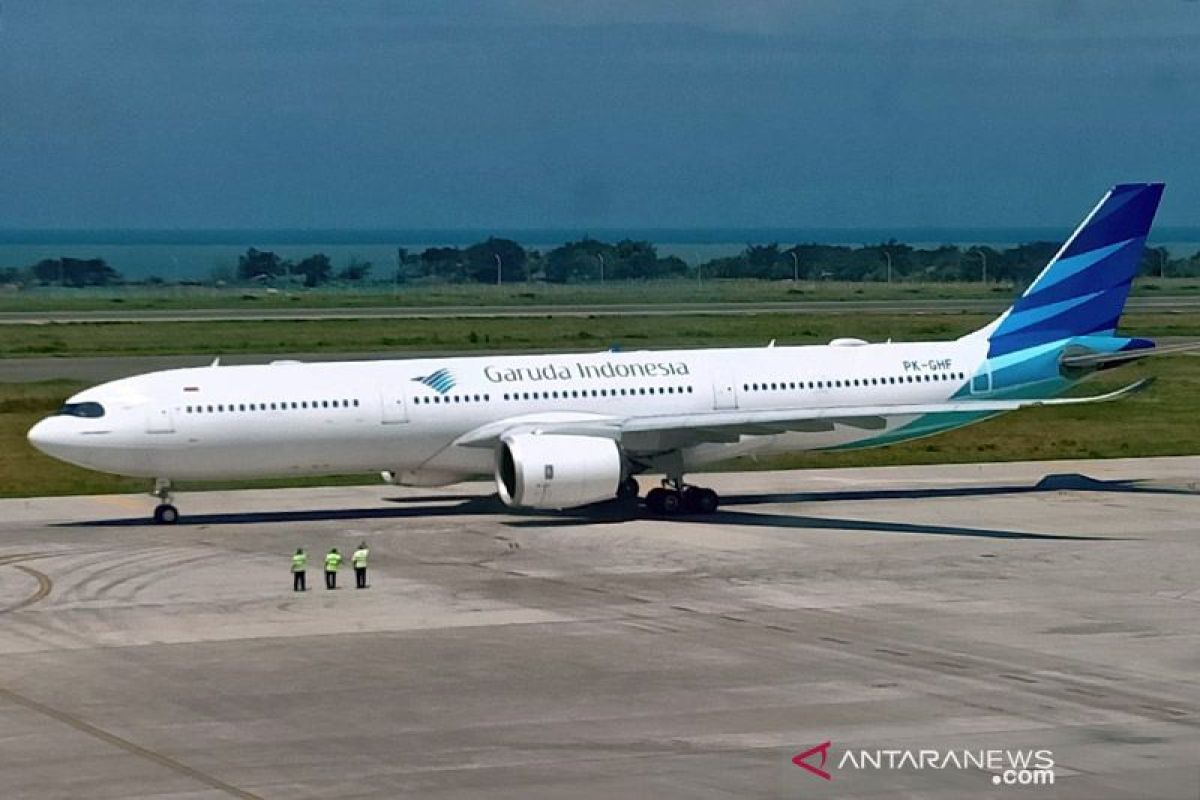 Garuda Indonesia resmi buka rute PP Surabaya-Singapura