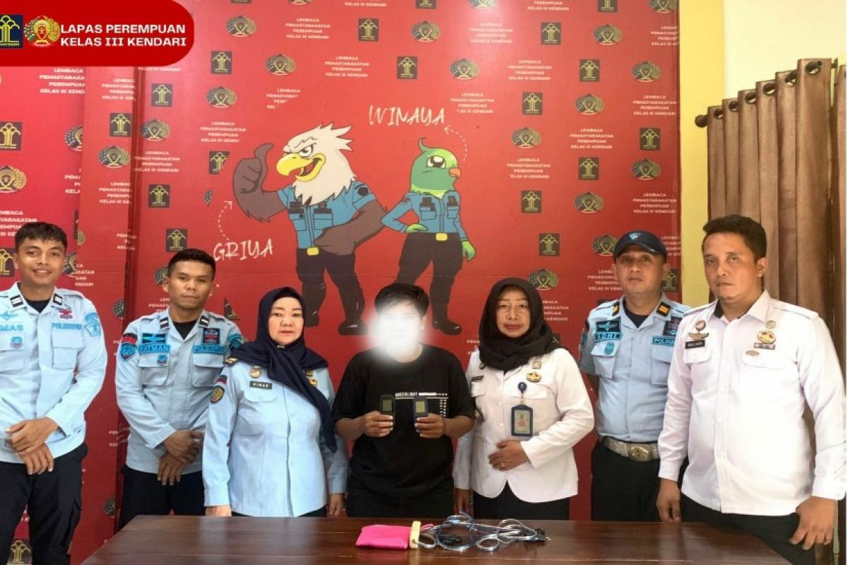 Lapas Perempuan Kendari gagalkan penyelundupan handphone