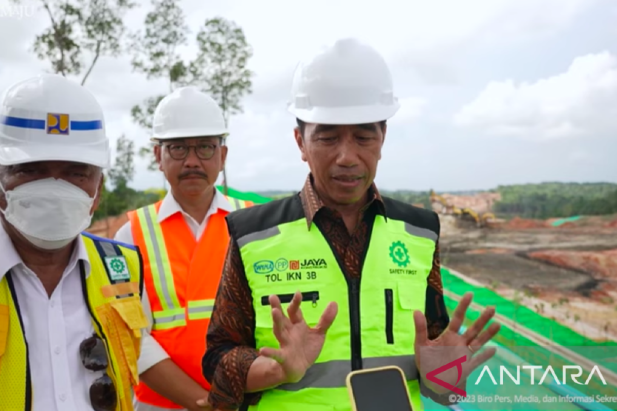 Balikpapan-IKN Nusantara toll road to be ready by 2024-end: Widodo