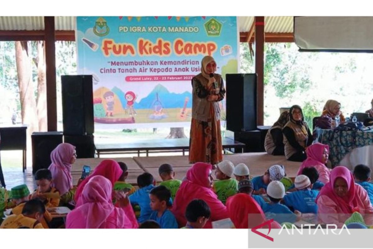 Kemenag Manado gelar "Fun Kids Camp" bentuk karakter anak