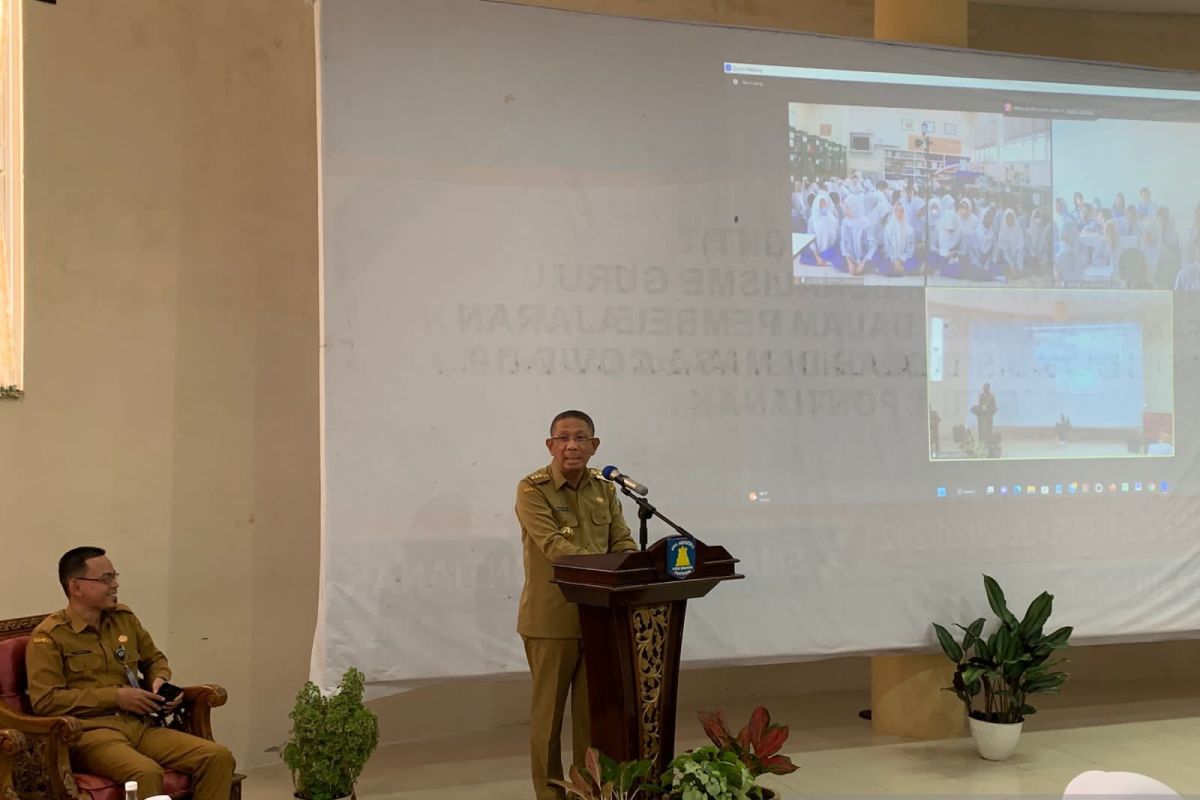 Sutarmidji berikan motivasi siswa SMA 1 Pontianak