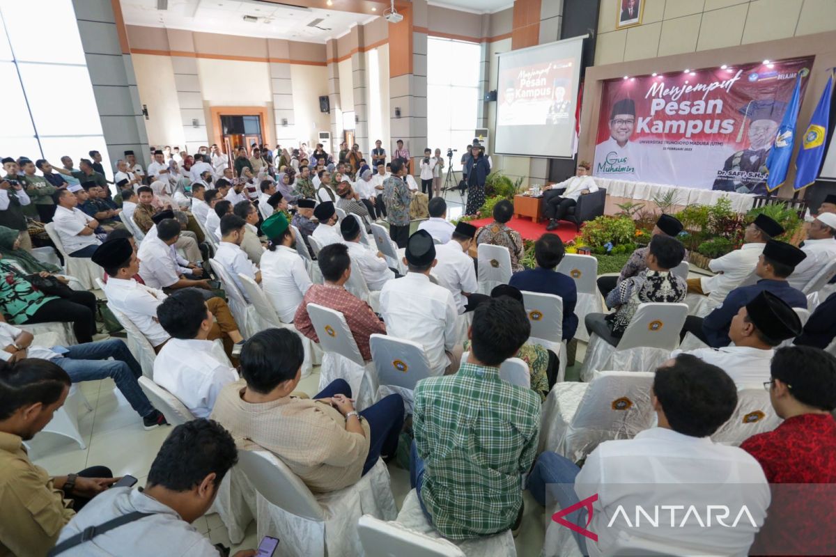 Gus Muhaimin awali serap aspirasi kampus dari Universitas Trunojoyo Madura