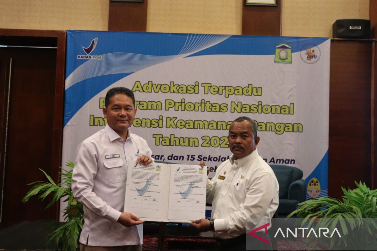 BPOM-Aceh Besar teken komitmen penguatan keamanan pangan