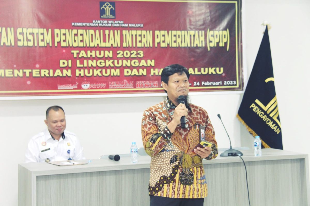 Kanwil Kemenkumham Maluku Gelar Penguatan Sistem Pengendalian Intern ...