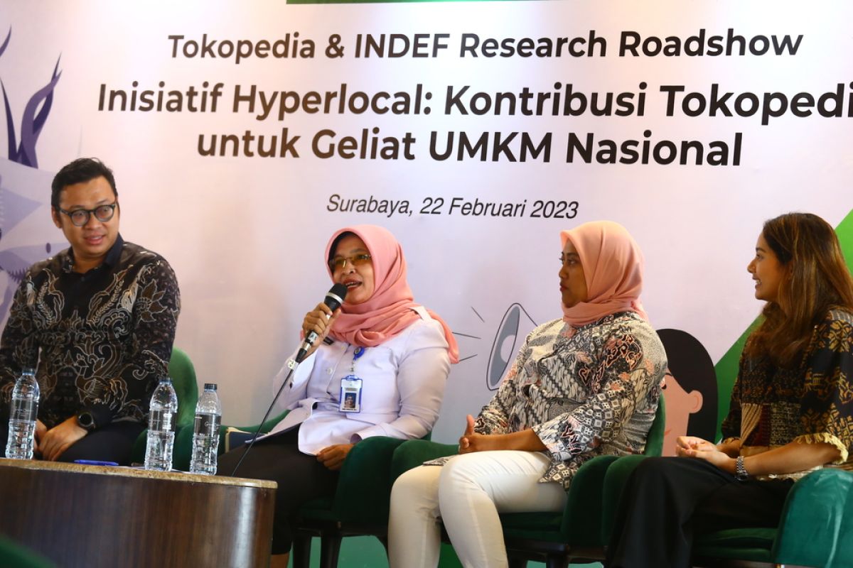Tokopedia-INDEF: Inisiatif Hyperlocal tingkatkan penjualan UMKM Surabaya