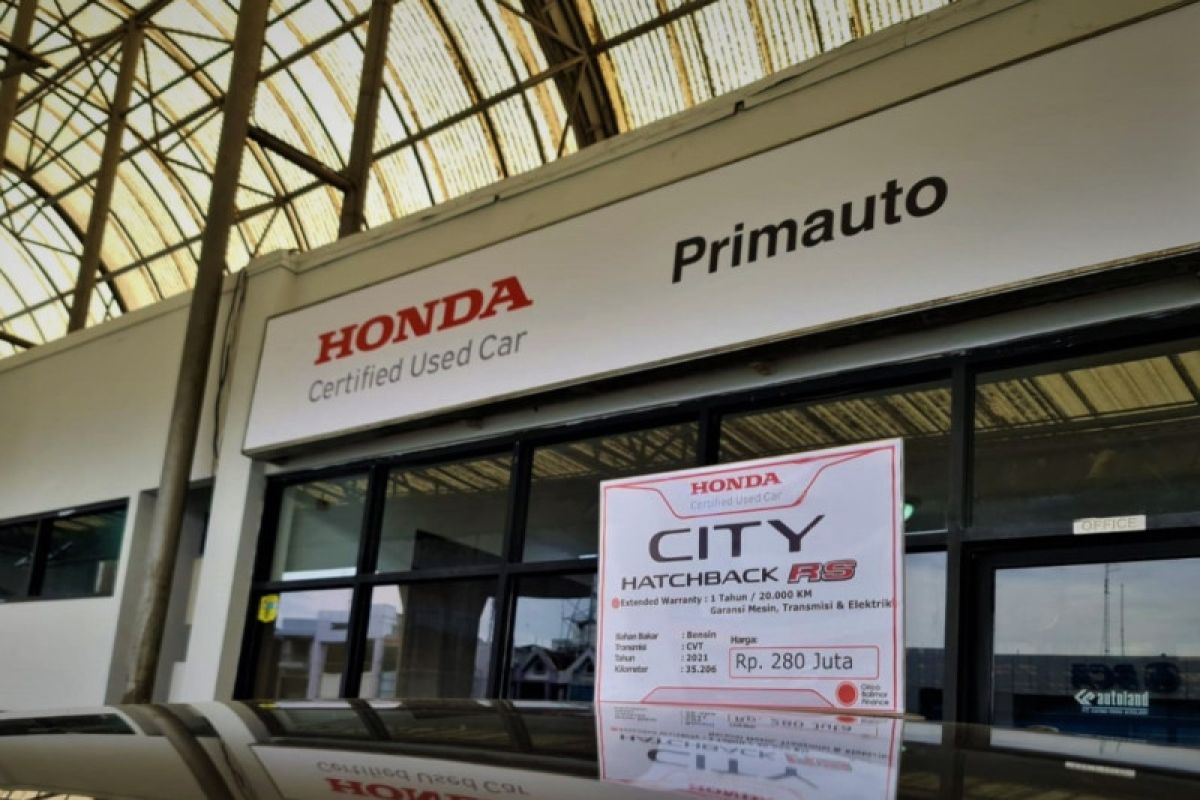 Honda kenalkan Certified Used Car, mudahkan konsumen beli mobil bekas
