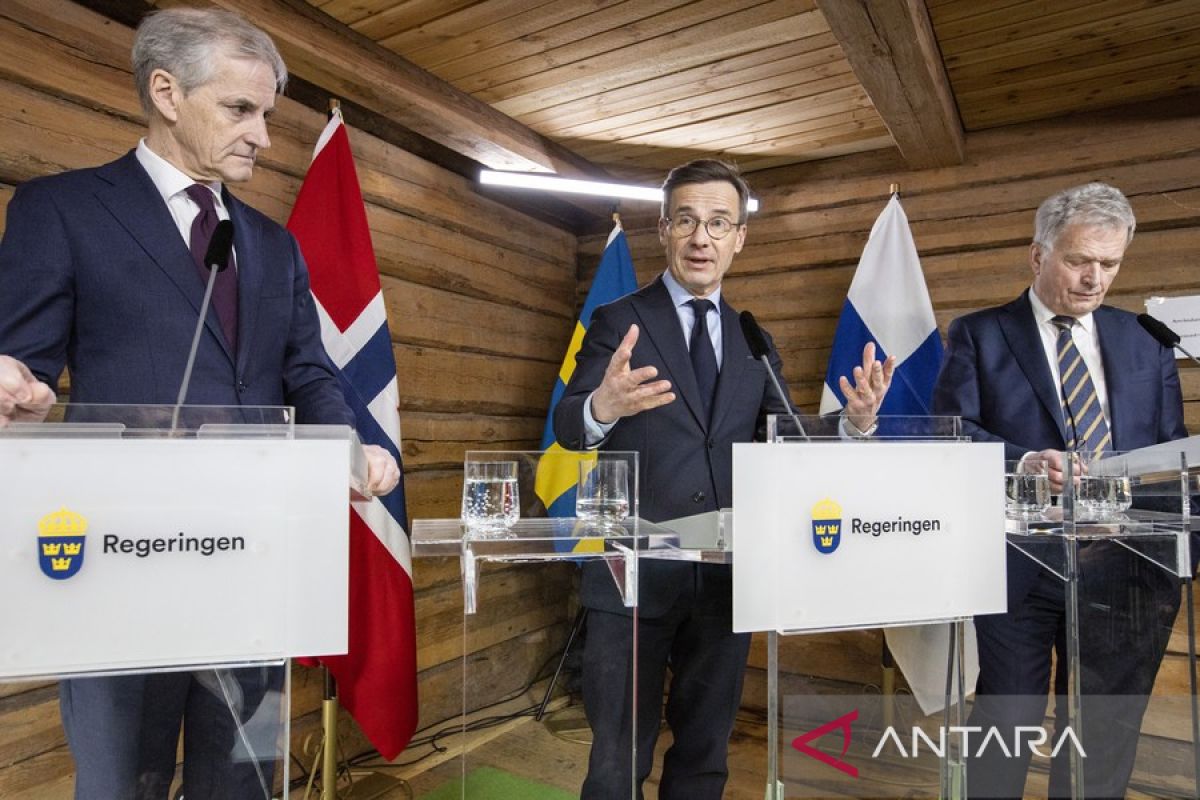 Swedia, Finlandia dan Norwegia berjanji perkuat kerja sama pertahanan