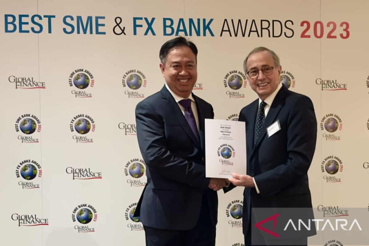 Bank Mandiri raih Indonesia's Best FX Bank 2023 versi Global Finance