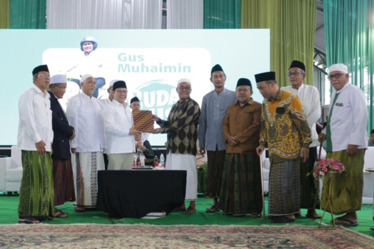 Kiai Khas Jatim kompak dukung Gus Muhaimin pimpin Indonesia