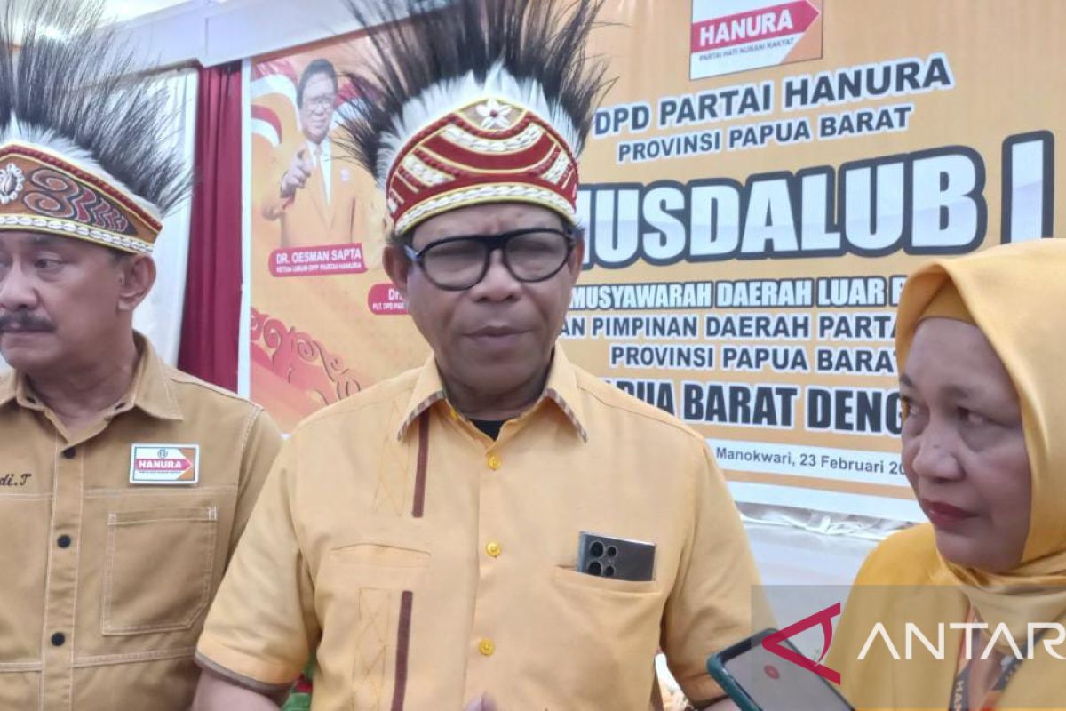 DPD Partai Hanura Papua Barat gelar musyawarah luar biasa