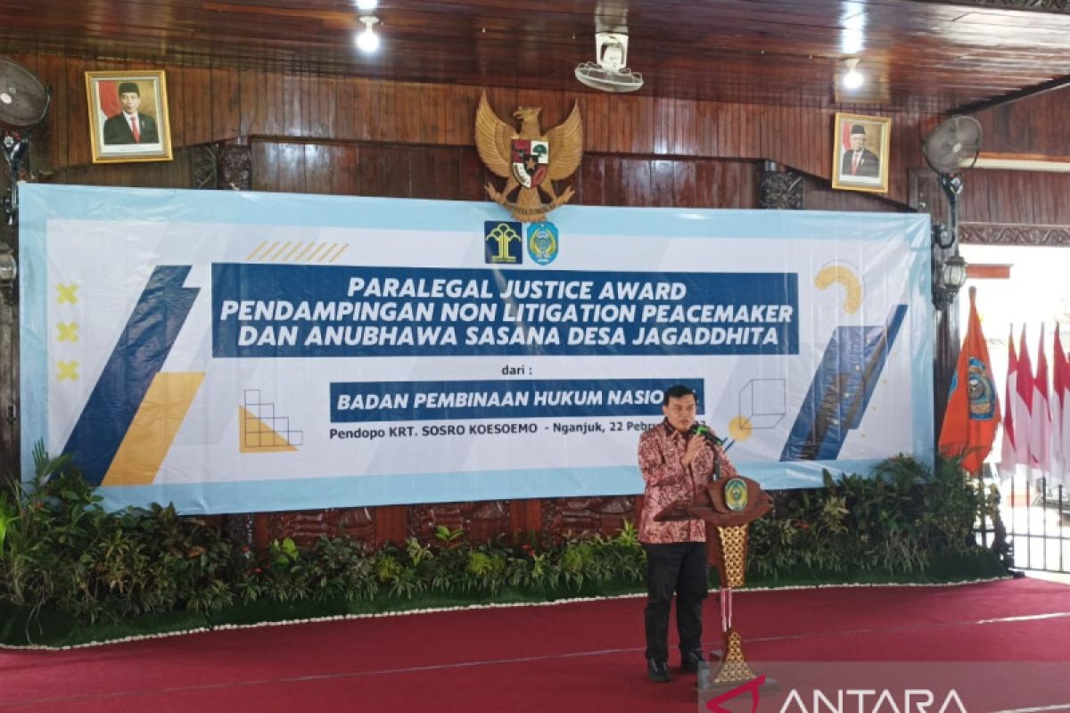 Paralegal Justice Award sejalan dengan Kemendes PDTT-Kemendagri