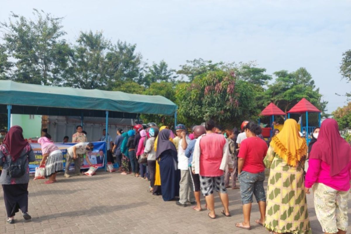 Pemkot Tebing Tinggi kembali gelar pasar pengendalian harga beras