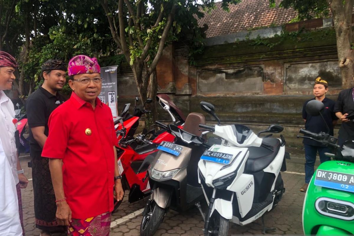 Pemprov Bali: Masyarakat tunggu skema insentif kendaraan listrik