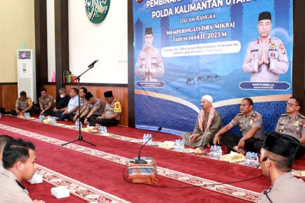 Peringatan Isra Mikraj di Polda Kaltara