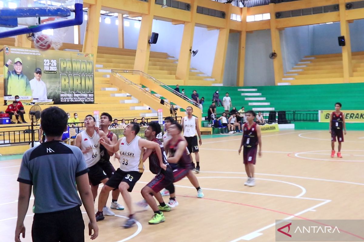 Pemprov gelar kejuaraan bola basket Paman Birin Competition 2023